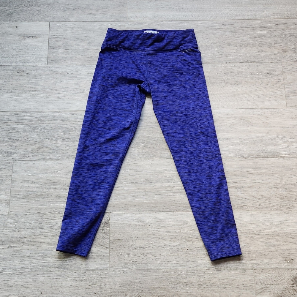 Marc New York Performance Blue Black Womens Small Leggings Yoga